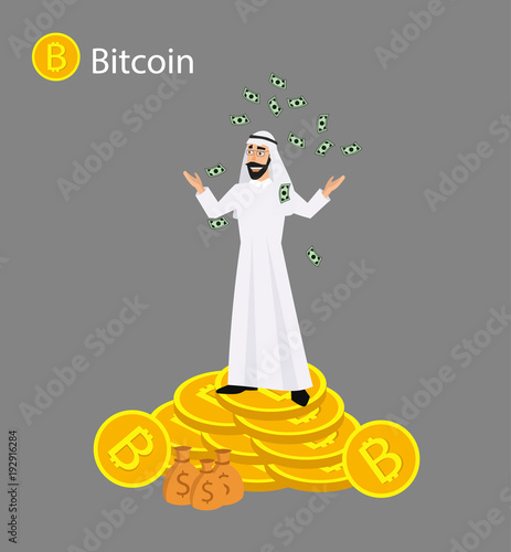 Isometric businessman investor