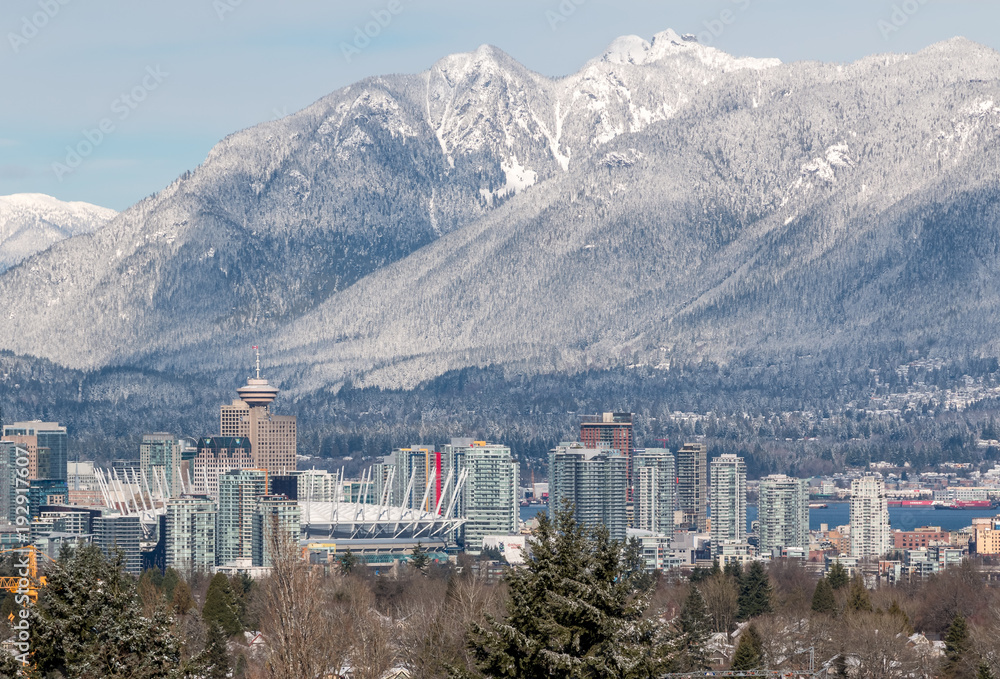 Fototapeta premium Vancouver Snow