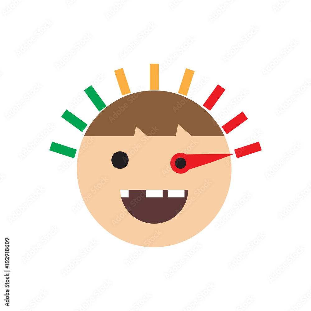 Fototapeta premium Speed Kids Logo icon Design