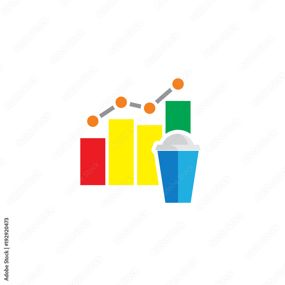 Drink Stat Logo Icon Design Drink Stat Logo Icon Design