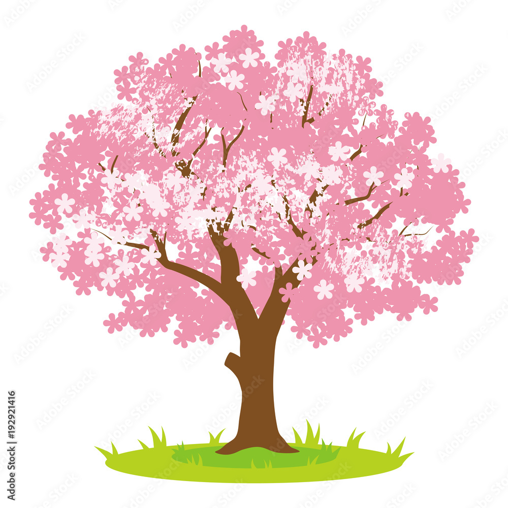 Obraz premium Cherry tree