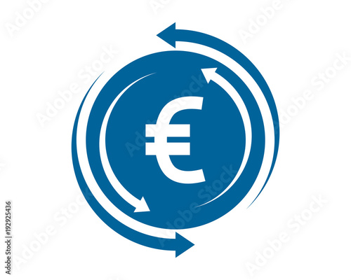 circle euro currency financial money price economy image vector icon logo symbol