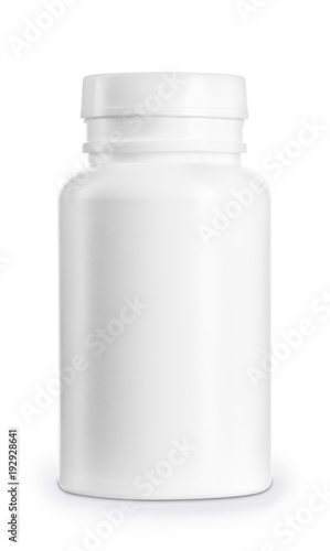 white medical bottle