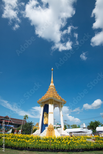 Canvas Print royal funeral pyre