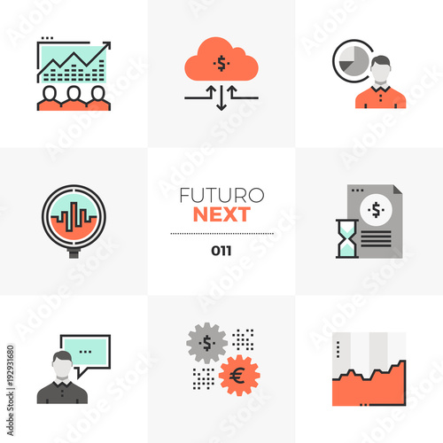 Stock Market Futuro Next Icons
