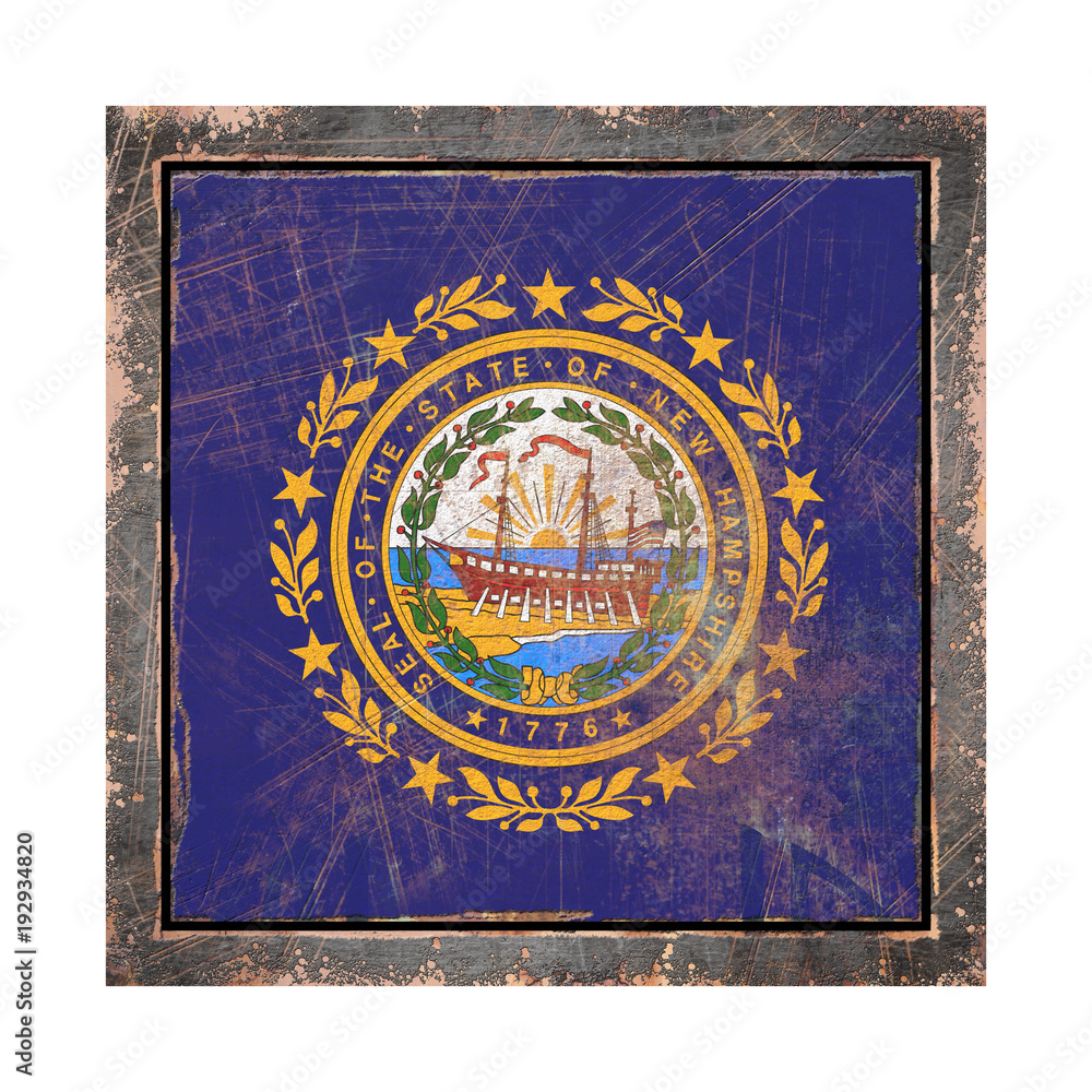 Old New Hampshire flag Old New Hampshire flag