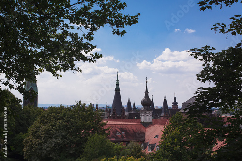 ein Überblick wie eine Ölmalerei