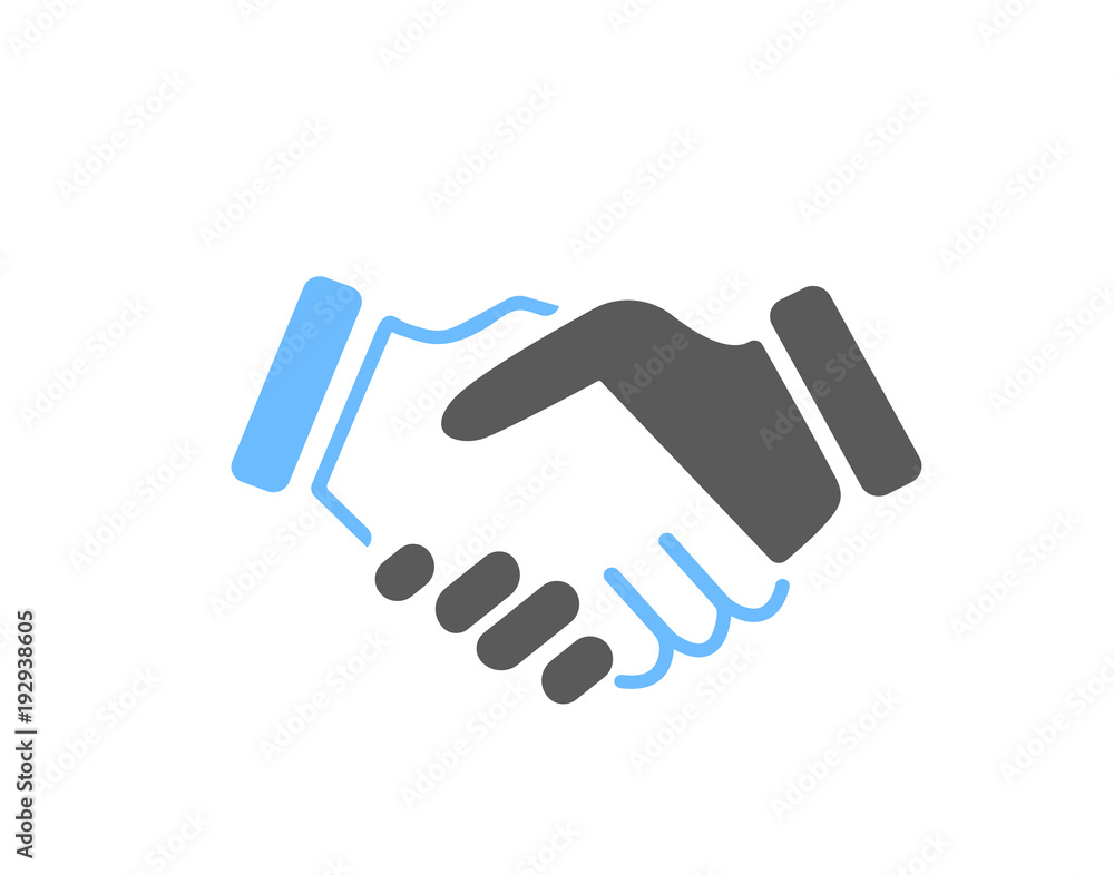 Corporate Relationship, Handshake Icon