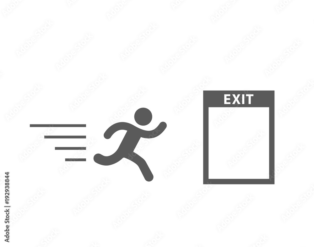 Fast Exit Icon Fast Exit Icon