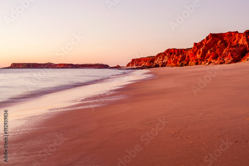 Sunset at Cape Leveque in the north west of Western Australian near the town of Broome. Western Australia, Australia.