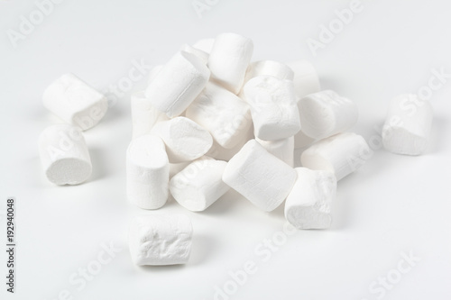 Fluffy white marshmallow