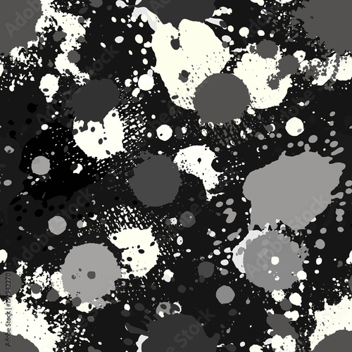 colored abstract seamless pattern in graffiti style. Quality vector illustration for your design