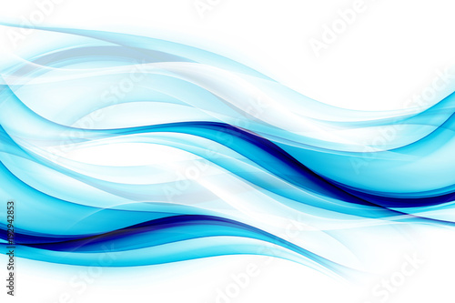 Website business concept. Awesome smooth clue soft waves background.