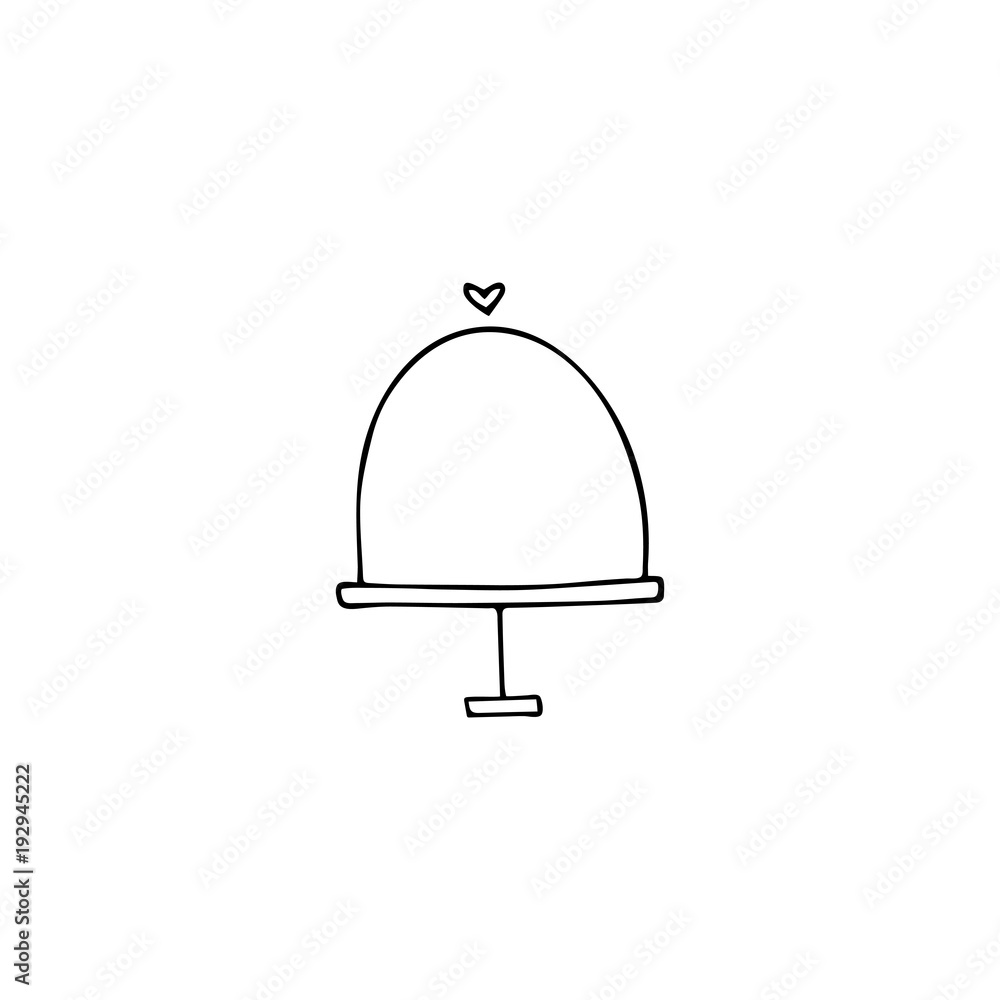 Fototapeta premium Dish logo element