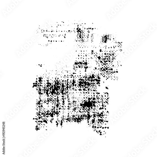 Wallpaper Mural Black and White Grunge Dust Messy Background. Easy To Create Abstract Vintage, Dotted, Scratched Effect With Grain And Noise. Aged Design Element. Black and White Vector Torontodigital.ca