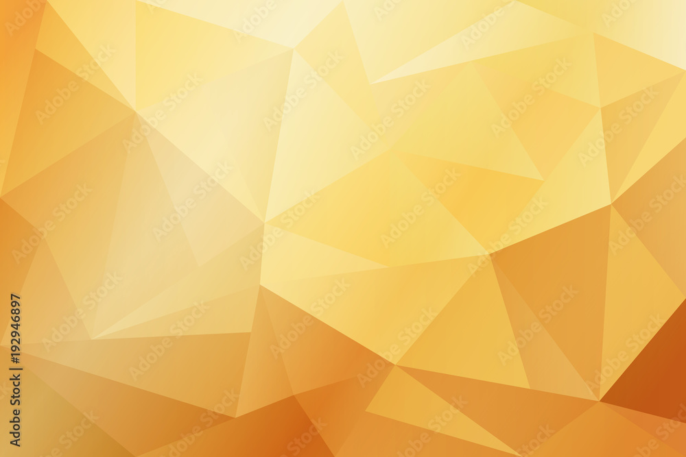 Abstract yellow and gold geometric background with lighting. Abstract yellow and gold geometric background with lighting.