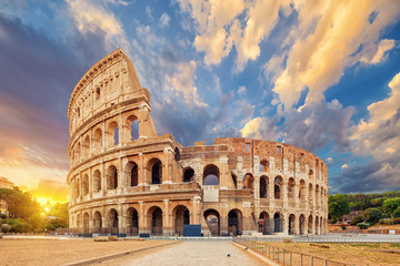 Keuken achterwand Colosseum Flavisch amfitheater in oud Rome  © phant