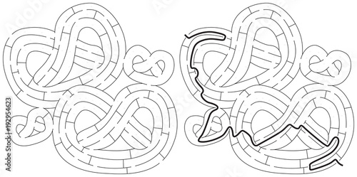Pretzels maze