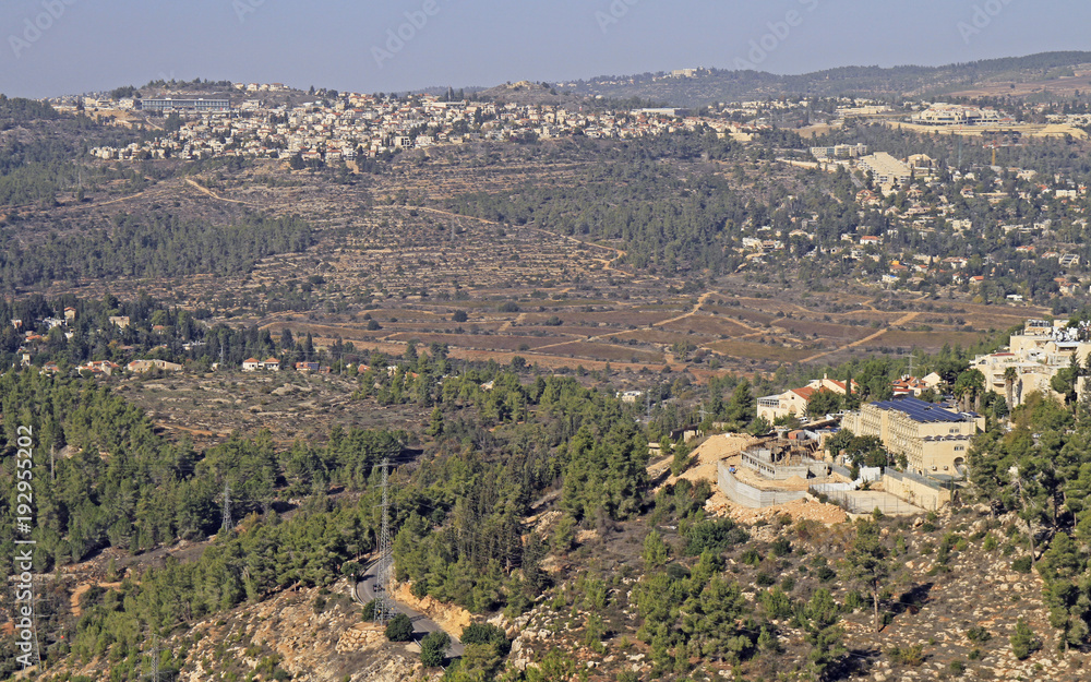 one of remote districts in Jerusalem