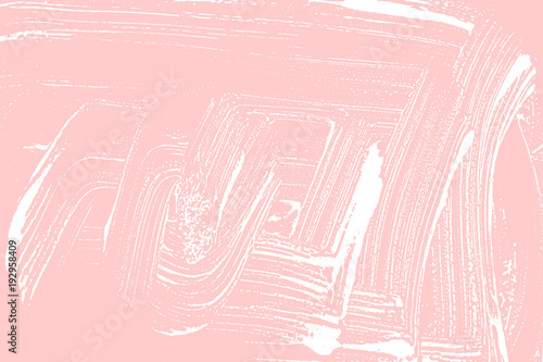 Natural soap texture. Adorable millenial pink foam trace background. Artistic fair soap suds. Cleanliness, cleanness, purity concept. Vector illustration.