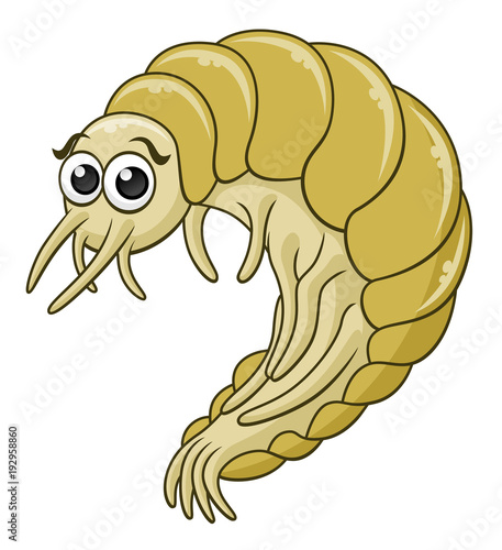 Cartoon gammarus