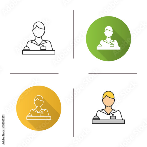 Receptionist icon