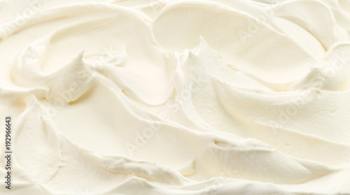 whipped cream texture