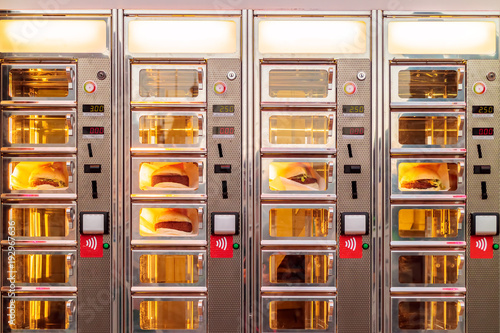 Dutch ordering window with croquette sandwiches