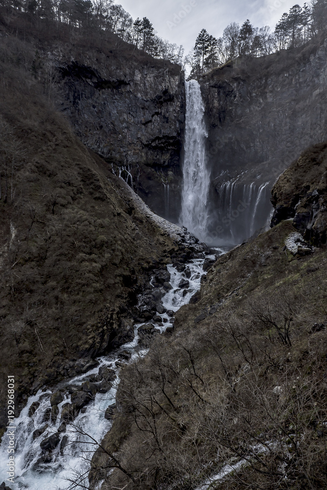 Fototapeta premium 栃木県 日光 華厳の滝 Kegon waterfalls