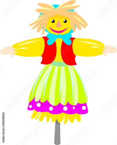 Spring doll vector