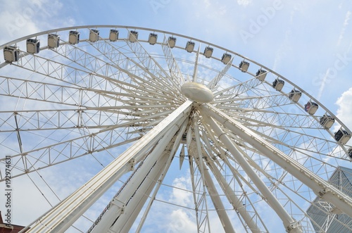 Famous Ferris Wheel Atlanta, Georgia photo