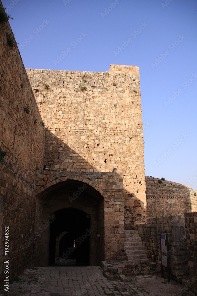 remparts du chateau Saint Gilles à Tripoli