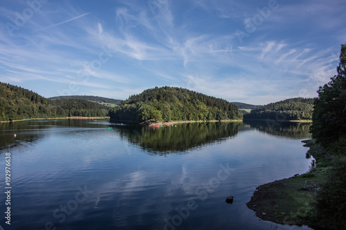 Agger Talsperre im Bergischen Land