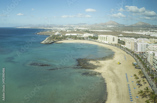 Arrecife coastline