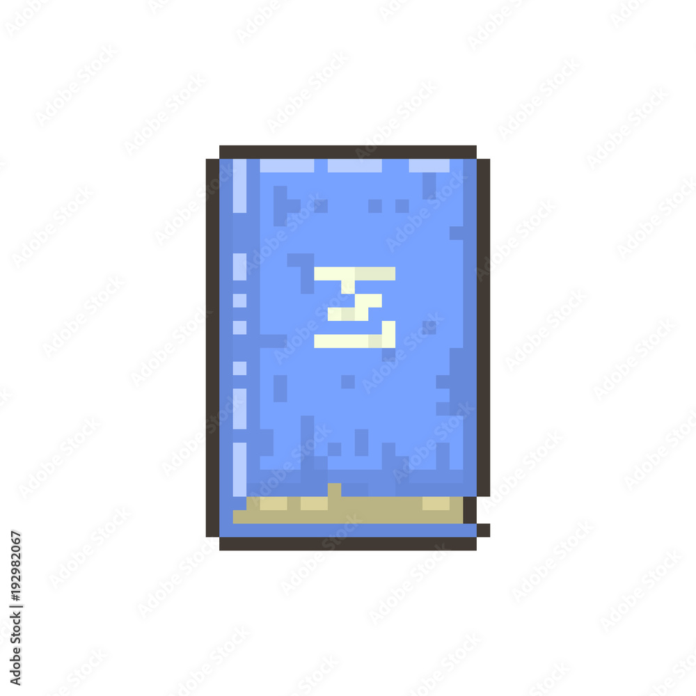 Pixel old magic book for games and websites Pixel old magic book for games and websites