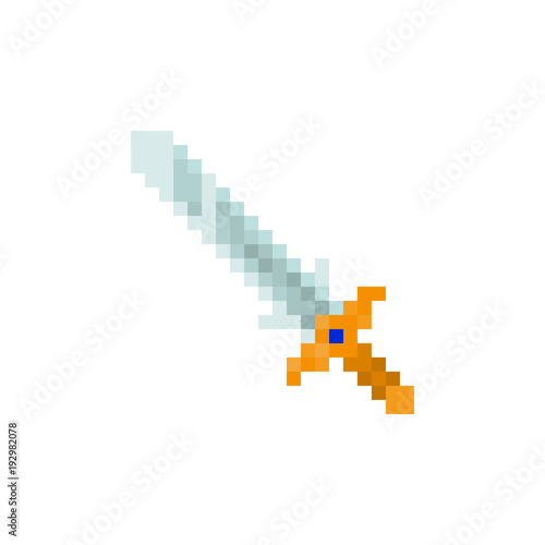 Pixel od sword for games and web sites