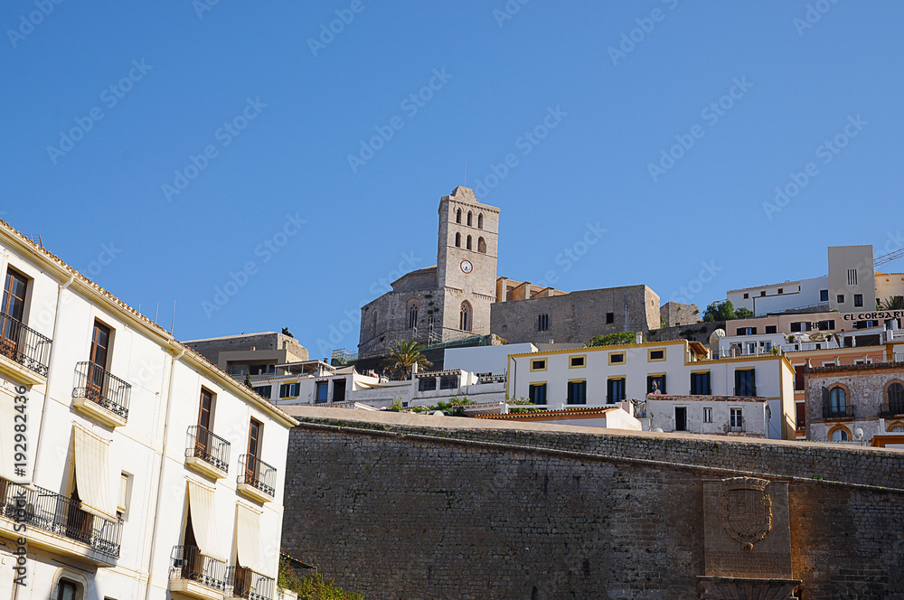 Cathedral Dalt Vila in Ibiza Town