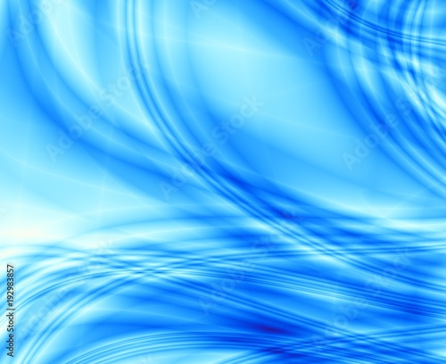Flow curve unusual texture abstract blue background