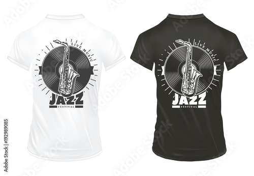 Vintage Jazz Music Prints Template