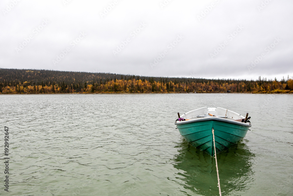 Boot auf dem Kungsleden