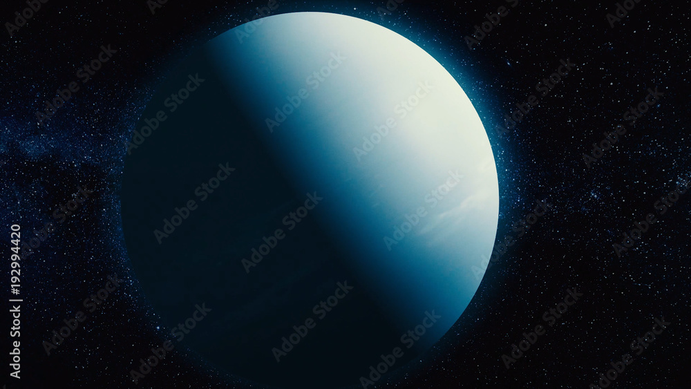 Uranus - planets of the Solar system in high quality. Science wallpaper.  Uranus Is The Planet Stock Illustration | Adobe Stock