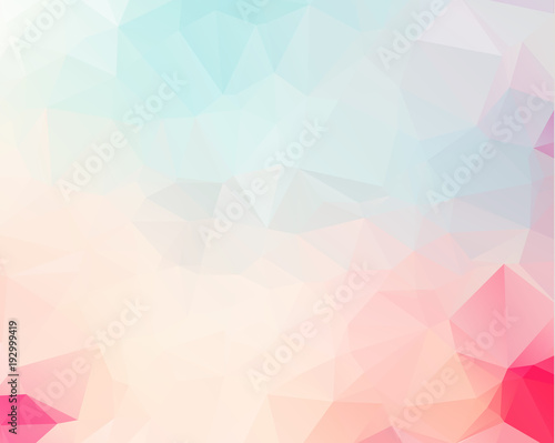 Pink Pattern. triangular template. Geometric sample. Repeating routine with triangle shapes