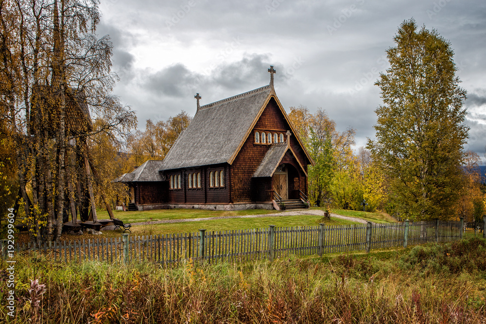 Kirche in Kvikkjokk - Schweden Kirche in Kvikkjokk - Schweden