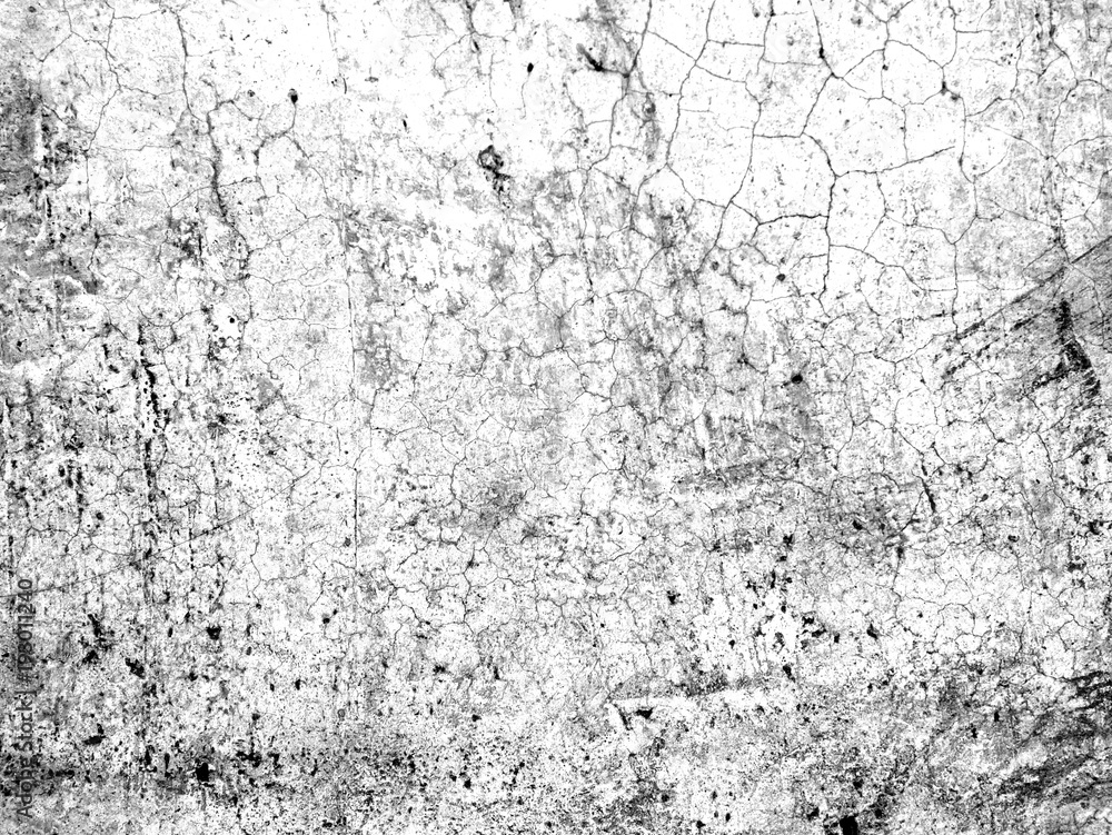 Fototapeta premium Dark Messy Dust Overlay Distress Background. Black And White Urban Vector Texture Template.