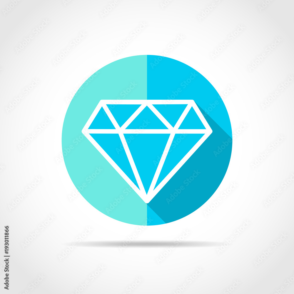 Diamond icon. Vector illustration. Diamond icon. Vector illustration.