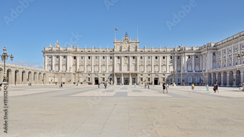 Royal Palace in Madrid, Spain #193012424