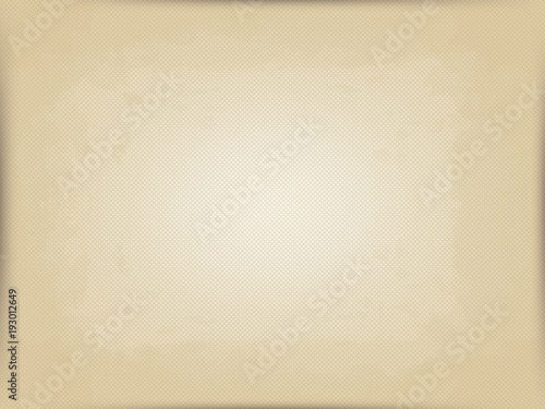 vector horizontal background of old postal paper. imitation of old printing press