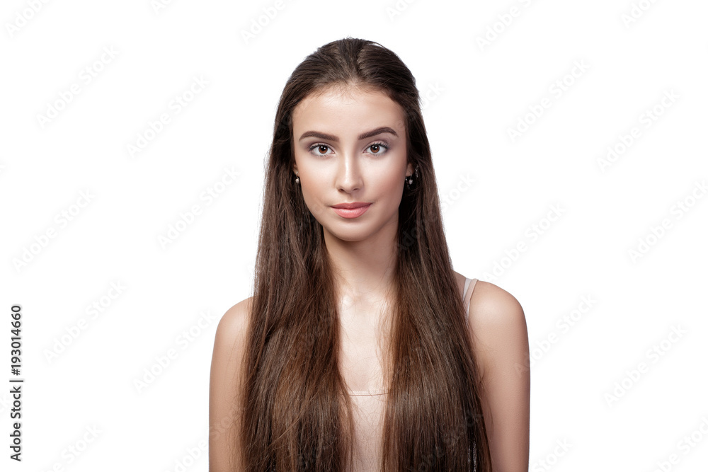 portrait of beautiful happy woman portrait of beautiful happy woman