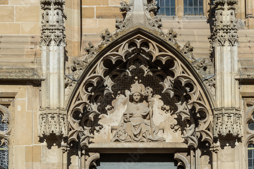 Ankt Kilian an der Kilianskirche in Heilbronn photo