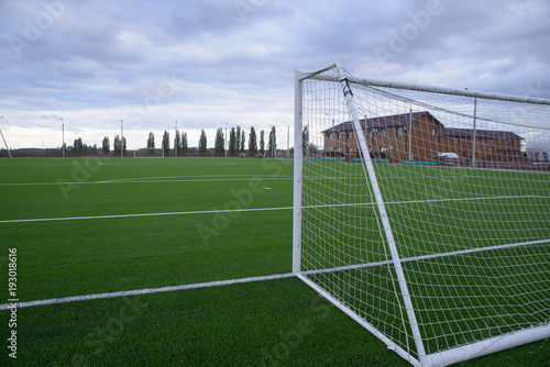 Football field with artificial turf © Антон Фрунзе